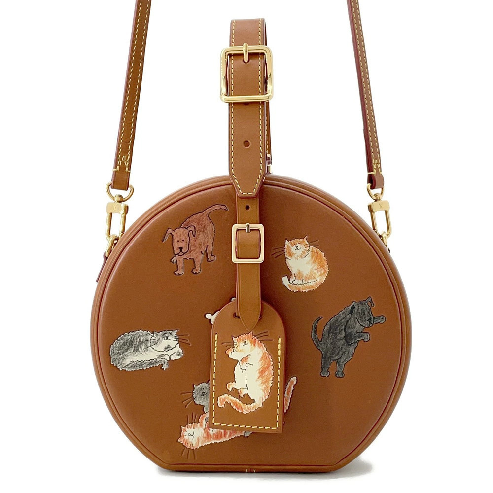 Louis Vuitton Catgram Boite Chapeau Shoulder Bag Cat Dog